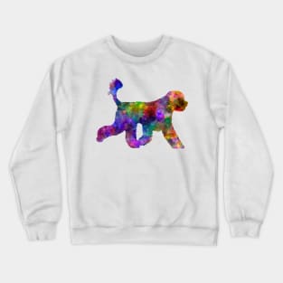 Portuguese Water Dog in watercolor Crewneck Sweatshirt